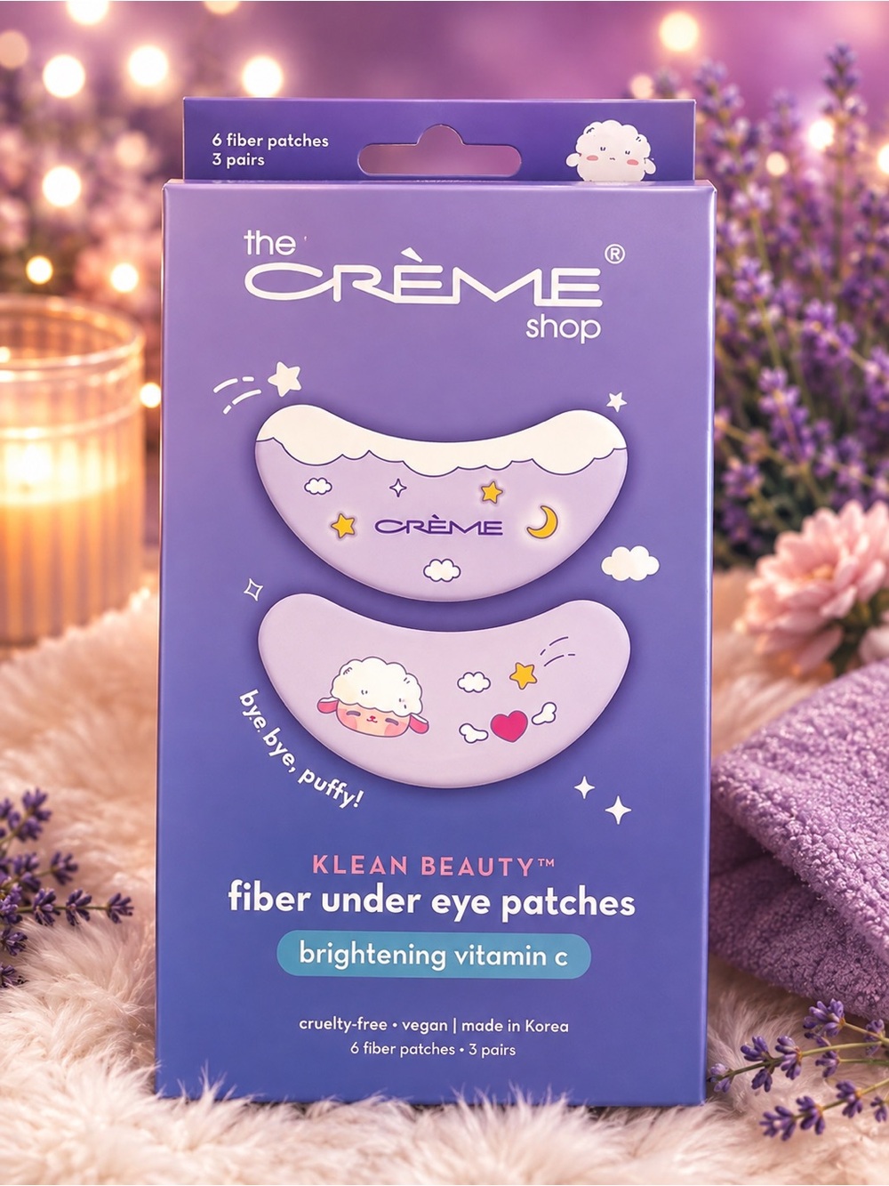 The Crème Shop Klean Beauty Fiber Under Eye Patches